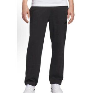 Adidas Men's S Black Athletic Pants Elastic Waist Logo Casual G1880